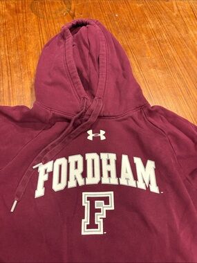 Under Armor Cotton Fordham Hoodie Women's Sz Medium